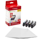 Canon photo value pack CLI-571XL, 375 - 895 foto's, OEM 0332C006, 4 kleuren
