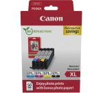 Canon photo value pack CLI-571XL, 375 - 895 foto's, OEM 0332C006, 4 kleuren