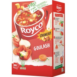 Suppe Royco Crunchy Gulasch - Packung mit 20 Beuteln