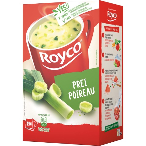 Royco Poireau, paquet de 25 sachets