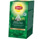 Lipton Tea Exclusive Selection, Green Mint Tea, Box of 25 Bags
