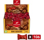 Côte d'Or mini Bouchée, milk chocolate with praline, box of 106 pieces