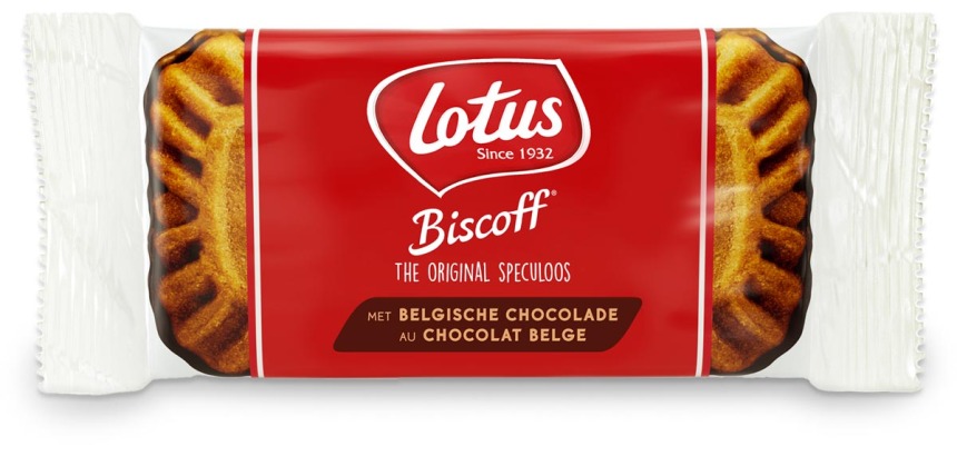 Lotus speculoos with chocolate, box of 200 pieces