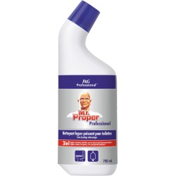 Mr. Proper badkamer en toiletreiniger 3in1, flacon van 750 ml