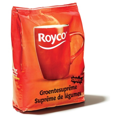 Royco Minute Soup groentensuprême, voor automaten, 140 ml, 90 porties