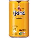 Cecemel lait au chocolat Mini, canette de 15 cl, paquet de 24 pièces