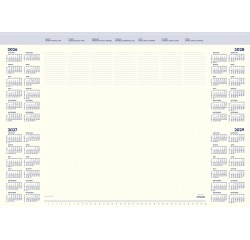 Bloc calendrier sous-main 2026 Brepols Office Mate 7 jours/1 page 41,2x59cm