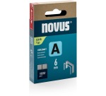Novus agrafes A  53/6, boîte de 1800 agrafes