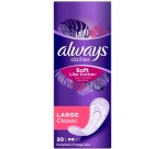 Always Soft Like Cotton inlegkruisje Large Classic, pak van 30 stuks