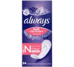 Always Soft Like Cotton protège-slip Normal Classic, paquet de 34 pièces