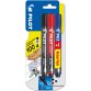 Pilot marqueur permanent 100, blister de 3 pieces (2 + 1 GRATUIT) en couleurs assorties