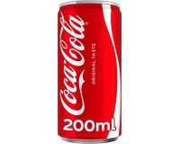 Coca-Cola boisson rafraîchissante, mini canette de 20 cl, paquet de 24 pièces
