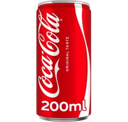 Coca-Cola boisson rafraîchissante, mini canette de 20 cl, paquet de 24 pièces