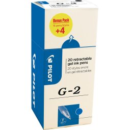 EN_ROLLER GEL G-2 F BLEU 16+4