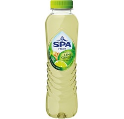 Spa Fruit Still lime-ginger, bouteille de 40 cl, paquet de 24 pièces