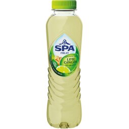 Spa Fruit Still lime-ginger, bouteille de 40 cl, paquet de 24 pièces