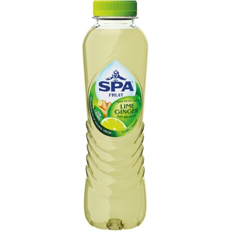 Spa Fruit Still lime-ginger, fles van 40 cl, pak van 24 stuks