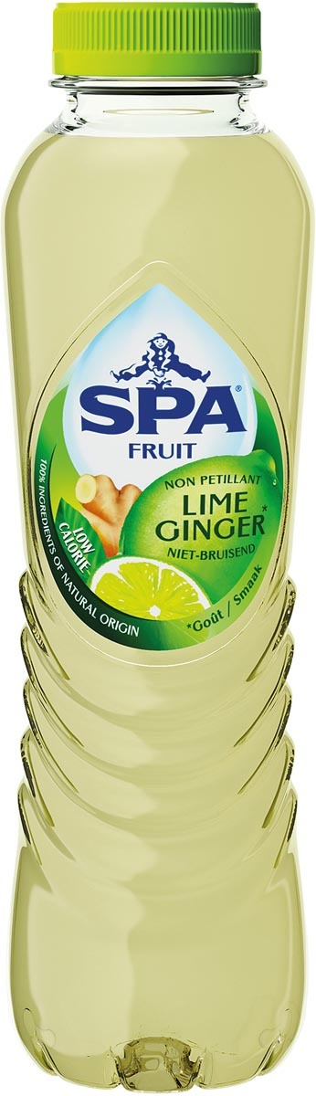 Spa Fruit Still lime-ginger, bouteille de 40 cl, paquet de 24 pices auf  bruneau.lu