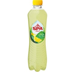 Spa Fruit Sparkling lemon-cactus, bouteille de 40 cl, paquet de 24 pièces