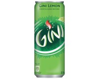 Gini frisdrank, blikje van 33 cl, pak van 24 stuks