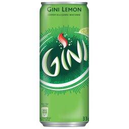 Gini frisdrank, blikje van 33 cl, pak van 24 stuks