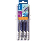 Pilot fineliner Frixion Fun , geassorteerde kleuren, set van 4 stuks