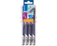 Pilot fineliner Frixion Fun , geassorteerde kleuren, set van 4 stuks