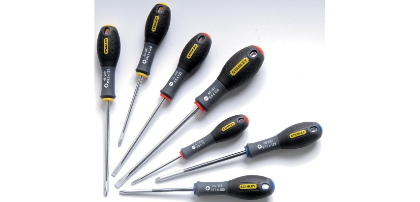 Electrician's screwdriver + mechanic + Phillips + Pozidriv - 7 pieces - STANLEY Fatmax