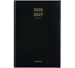 2024-2025 Brepols Bretime Lima 16 Monate 7 Tage/2 Seiten schwarz