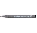 Fineliner Artline technisch 0.7mm zwart