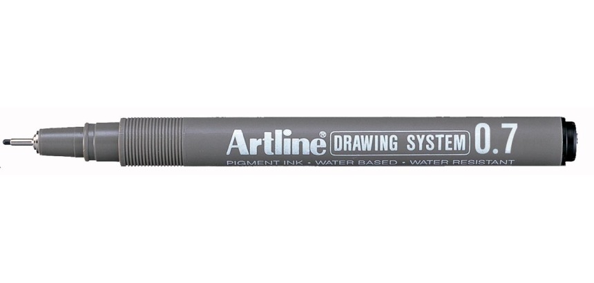 Fineliner Artline Technique 0.7mm black
