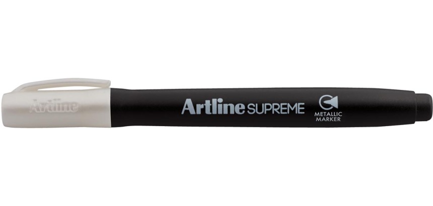Marker Artline 790 Supreme metal zilver