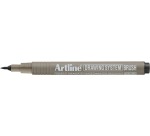 Fineliner Artline black brush technique