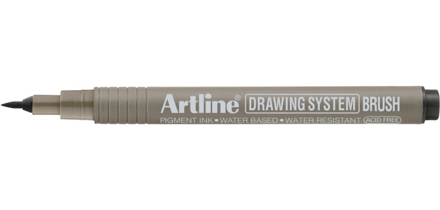 Fineliner Artline pinceau technique noir