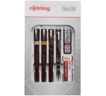 Rotring college set of 9 Isograph 0.25 mm/ 0.35 mm/ 0.5 mm