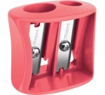 Maped taille-crayon Vivo 2 trous, en couleurs assorties, boîte de 30 pièces