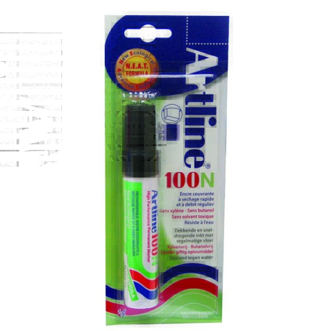 Artline Marqueur permanent 100N noir (sous blister)