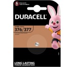 Pile bouton Duracell 377 oxyde d’argent Ø6,8mm 1,5V-18mA