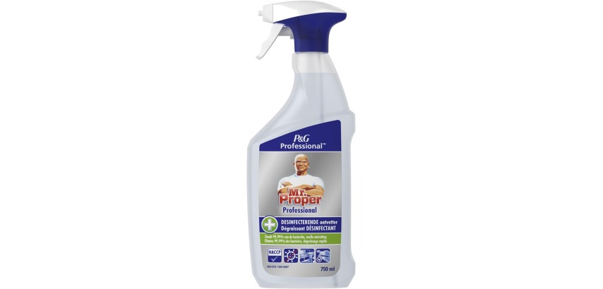 Mr. Proper desinfecterende ontvetter, spray van 750 ml