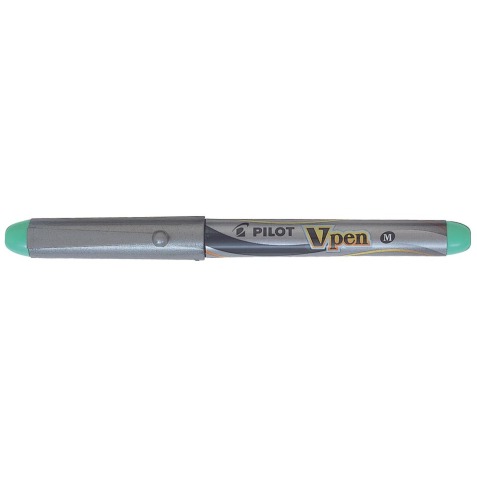 Pilot vulpen V-Pen Silver groen