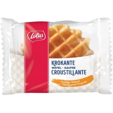 Lotus gaufres croustillantes, paquet de 120 pièces