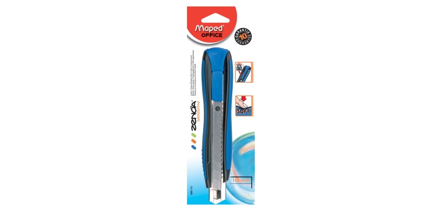 Maped cutter Zenoa Sensitiv, lame de 18 mm