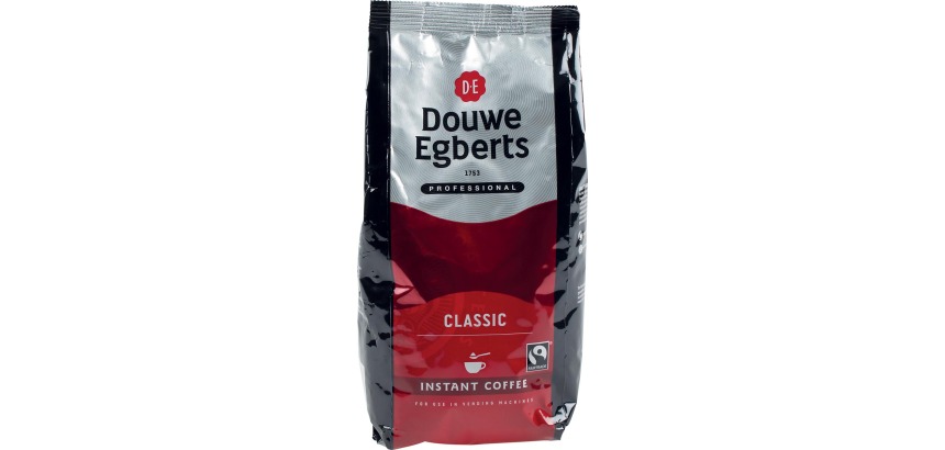 Douwe Egberts café instantané, Classic, fairtrade, paquet de 300 g