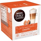 Capsules de café Nescafé Dolce Gusto Latte Macchiato Caramel - Boîte de 16