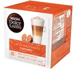 Capsules de café Nescafé Dolce Gusto Latte Macchiato Caramel - Boîte de 16