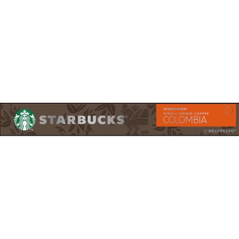 Starbucks by Nespresso dosettes de café, So colombia, paquet de 10 pièces