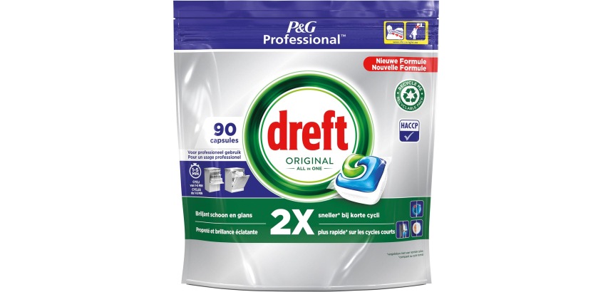 Dreft All-in-1 Professional Regular Dishwasher Tablet 90 pieces