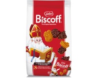 Lotus speculoos biscuits Saint-Nicolas au chocolat, paquet de 6 x 25 g