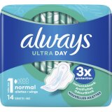 Always Ultra Day maandverband Normal, pak van 14 stuks