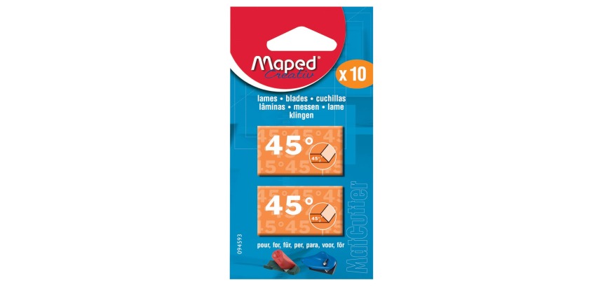 Maped MatCutter 45° lames de rechange